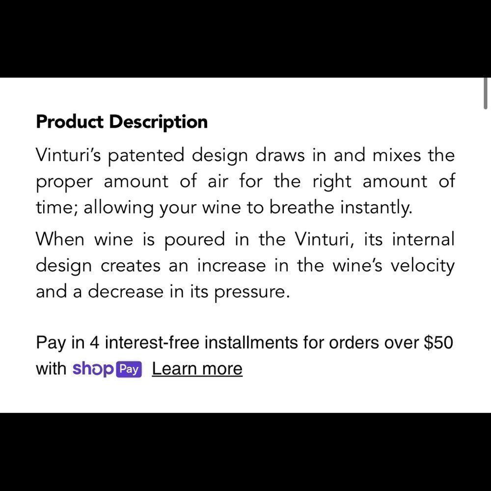Wine Aerator - Picture 3 of 3